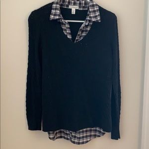 Croft & Barrow Black Sweater